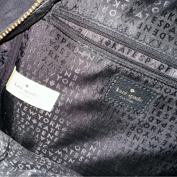Kate Spade Black Nylon Backpack - Image 9