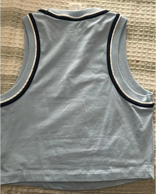 Adidas Women’s Tank Top Medium blue - Image 3