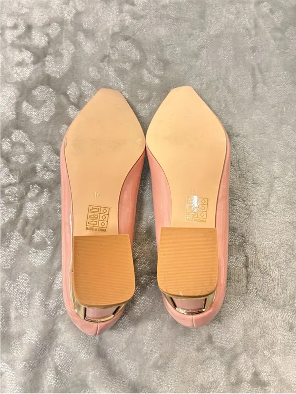 Ninety Union Blink Women’s Sz 10 Blush Pink Block Heel Pump - Image 7