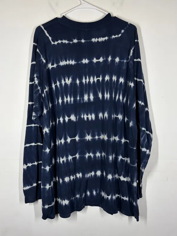 Free People Tie Dye Long Sleeve Shirt Size XL - Image 4