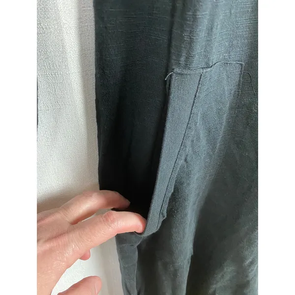 Natural Life Black Cotton Charlie Long Sleeve One Piece Jumpsuit Sz.XS - Image 8