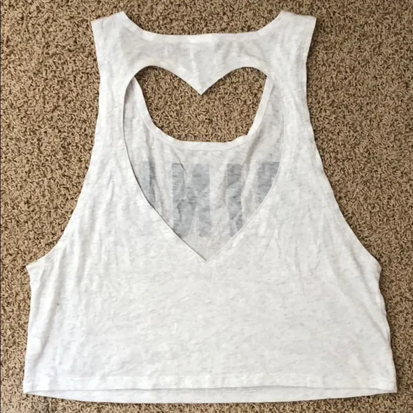 PINK - Victoria's Secret XS heart shape back top ❤️ - Image 4