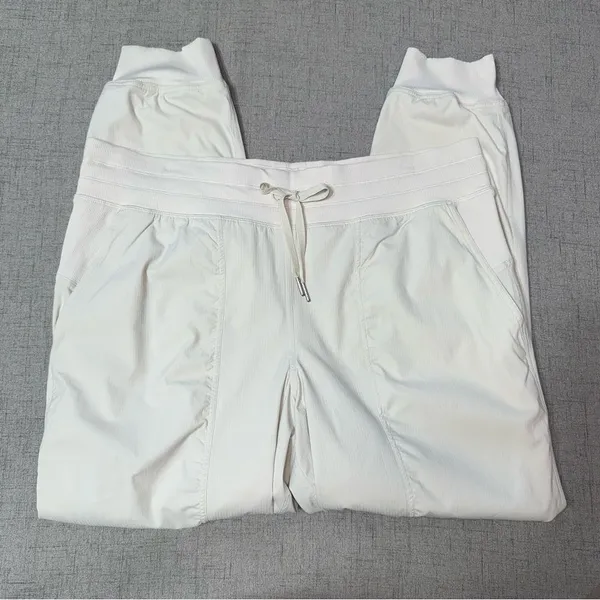 Lululemon Dance Studio Joggers Bone Off White Size 14 Like New - Image 11