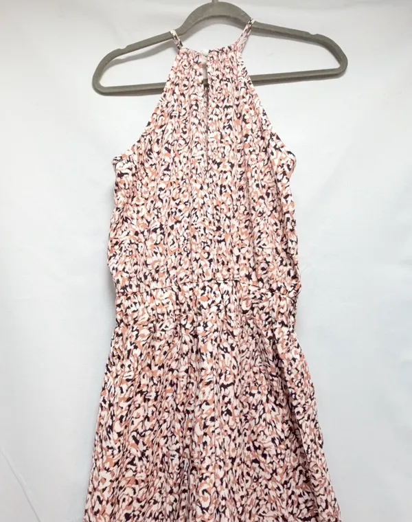 ✨ Boho Floral Halter Jumpsuit • Wide Leg • Size S 🌸 - Image 5