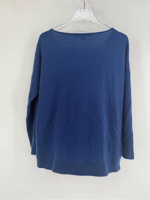 DIANE YON FURSTENBERG wool and cashmere blend sweater size medium - Image 2
