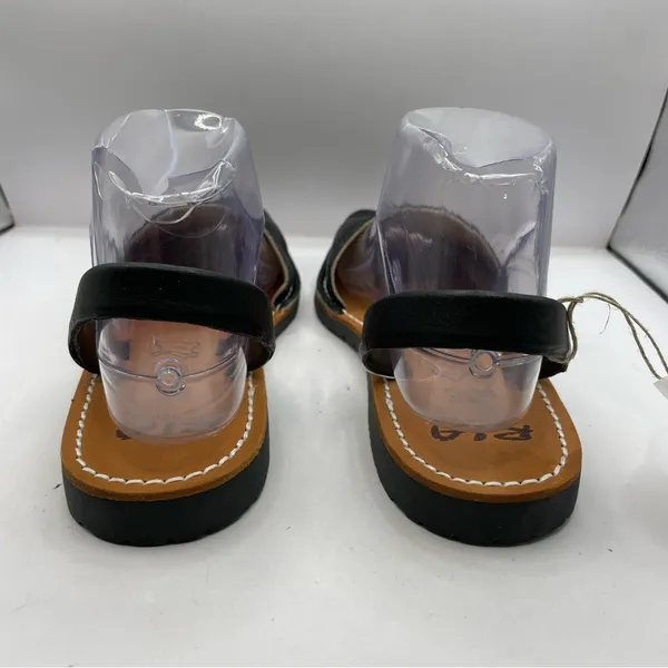 NWT Ria Menorca Open Toe Sandals Made in Spain Leather Sz37 US 6.5 Slingback F14 - Image 2