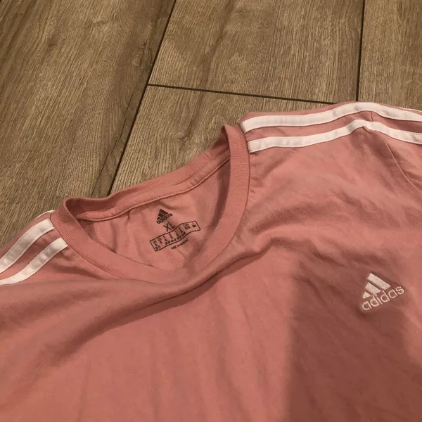 Adidas Essentials 3-Stripes Cropped Tee - Image 5