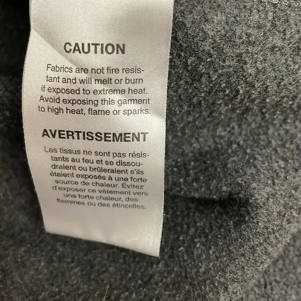 Gray 1/2 Zip Pullover Long Sleeve Lightweight Unisex Sweatshirt Size XL - Image 15