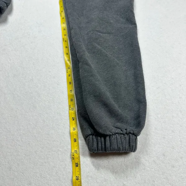 Brandy Melville Women’s Gray Sweatpants Joggers XS S Elastic Waist Fleece Lined - Image 6