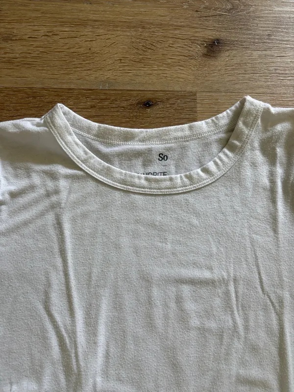 SO White Short Sleeve Top - Image 3