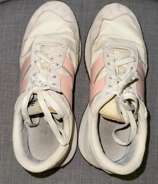 New balance womens 237 sneakers sea salt/pink haze size 9 - Image 5