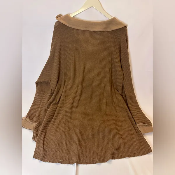 Boutique Waffle Knit Oversized Large Dress/Top - Image 2