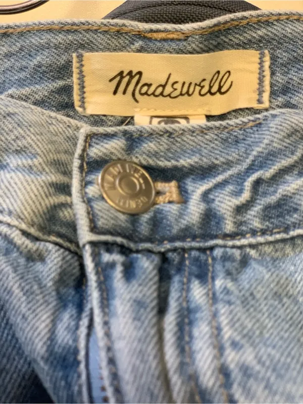 Madewell The Harlow Wide Leg Light Blue Jeans - Women's Size-31 90’s Minimalist - Image 2
