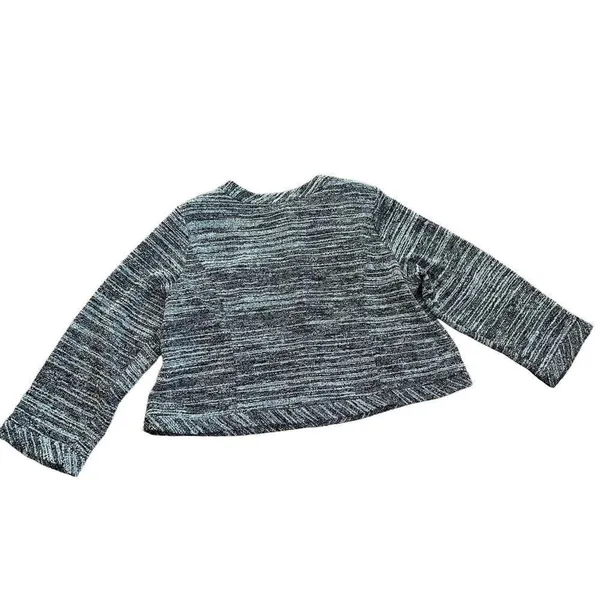 Karl Lagerfeld Paris Button Up Gray Heathered blazer‎ jacket size 1X - Image 2