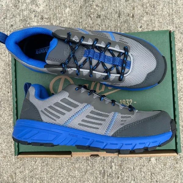 Danner Run Time 3" ESD Composite Toe Sneaker Gray/Blue 12374 Women 7.5M NWB - Image 3
