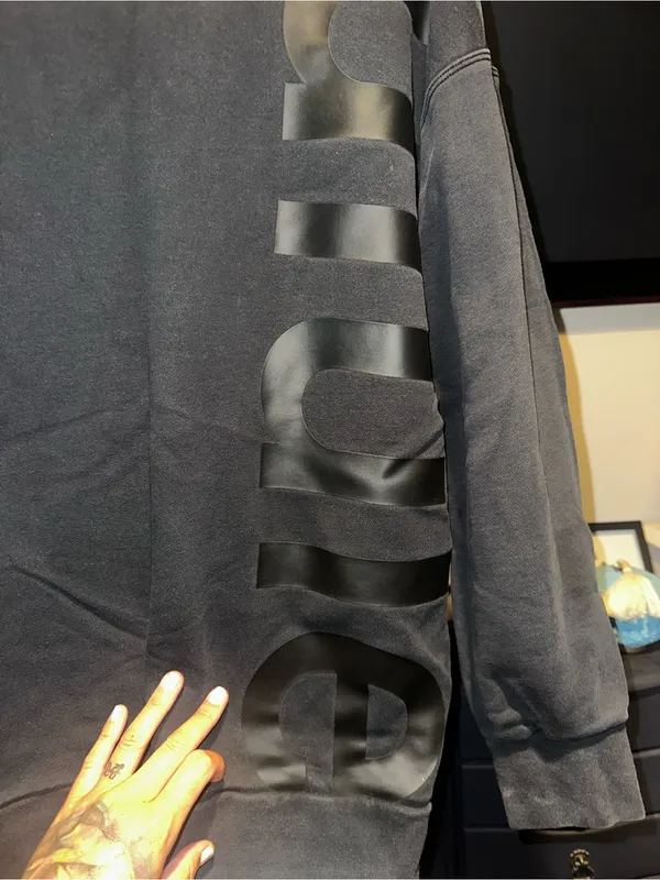 Lululemon Perfectly Oversized Crew *Logo Black - Image 7