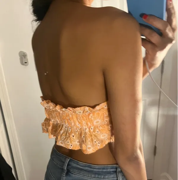 SheIn Orange top - Image 2