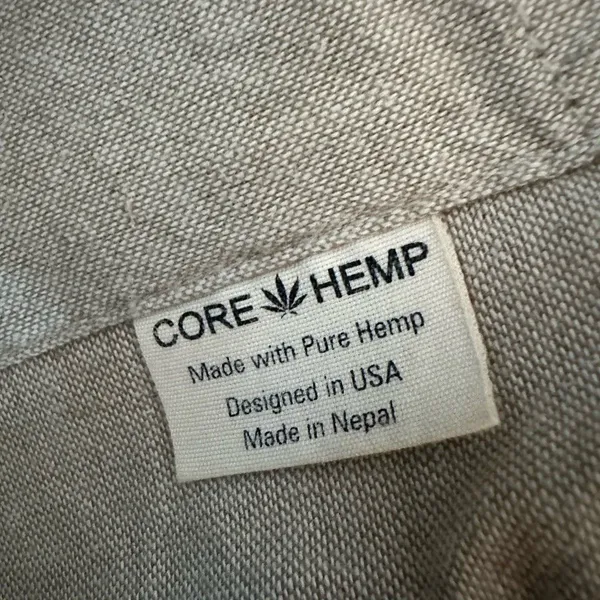 Core Hemp Handmade Natural Pure Hemp Lightweight Mini Backpack - Image 6