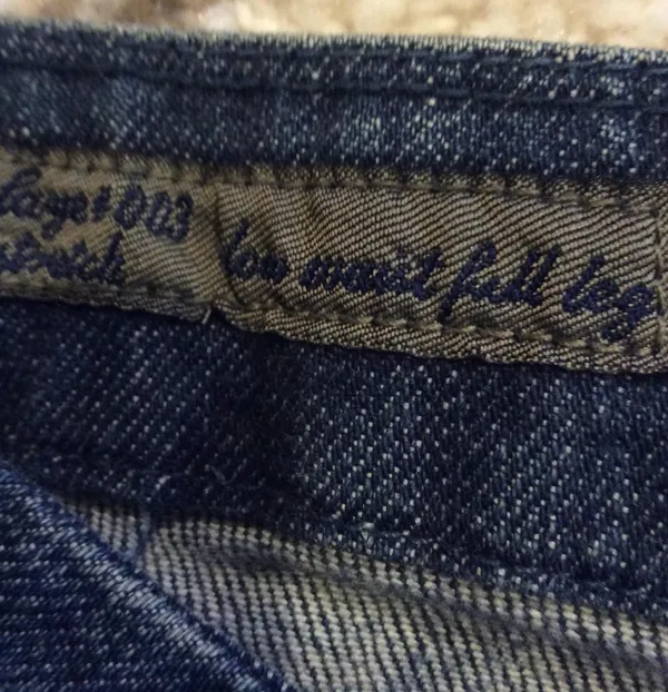Jeans Low Waist Full Leg Size 27 - Image 8