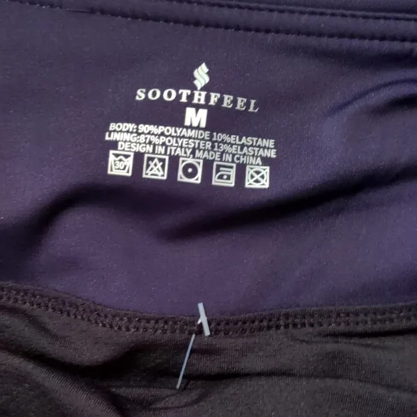 Soothfeel Navy Blue And Black Shorts With Liner Size Medium - Image 4