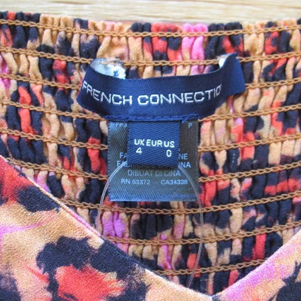NWT French Connection Animal Print Midi Dress - Image 9