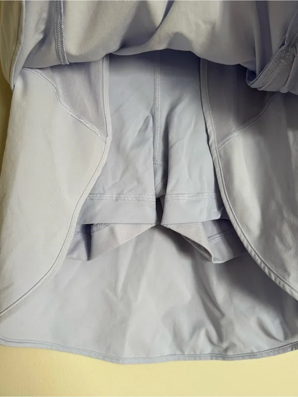Lululemon Hotty Hot High-Rise Skirt Skort Size 0 Pastel Blue Periwinkle Shorts - Image 5