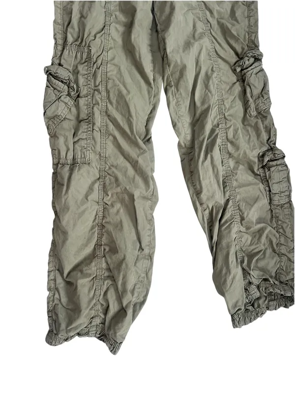 Y2K BDG Olive Cargo Utility Pants - Image 4