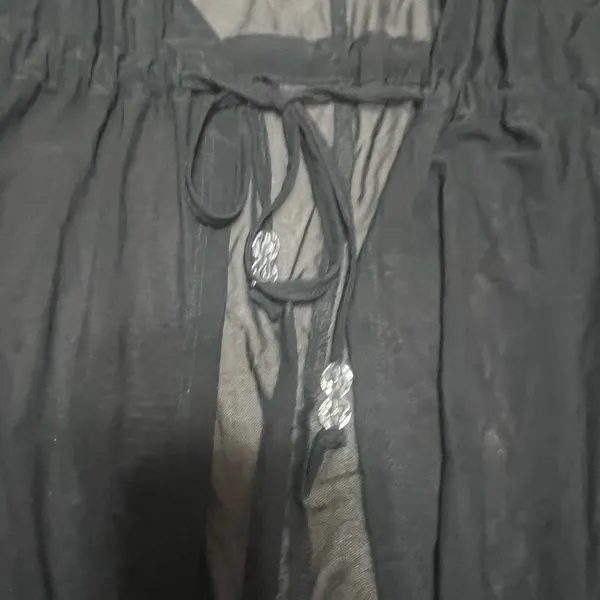 Swim Cover up Black Size L - Image 4