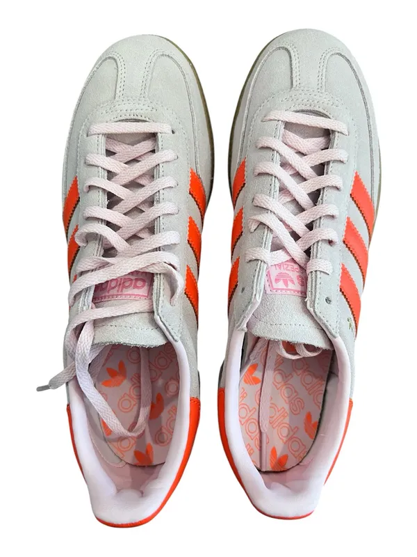 Adidas Originals Handball Spezial Sneakers Pink Orange Gum Sole Women’s US 8 NIB - Image 9