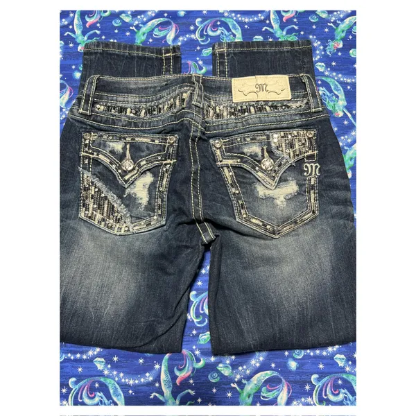 Miss Me Crop Jeans J3354FC - Image 5