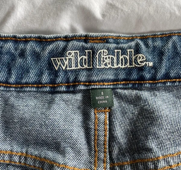 Wild Fable Denim shorts women blue Size 8 - Image 3