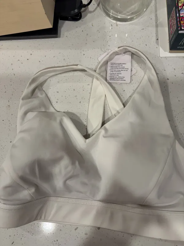 Lululemon Envital Bra White - Image 2