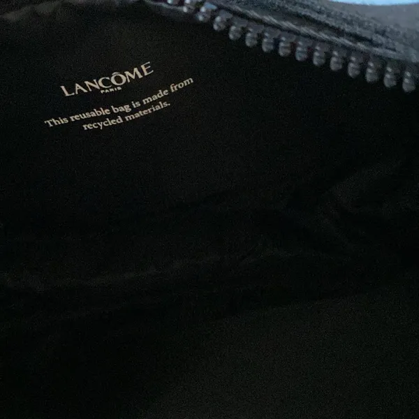 Lancome Nylon handbag with adjustable straps Black - Image 5
