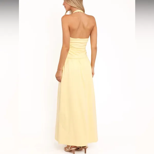 Petal & Pup Emalia Halter Maxi Dress Size Small - Image 2