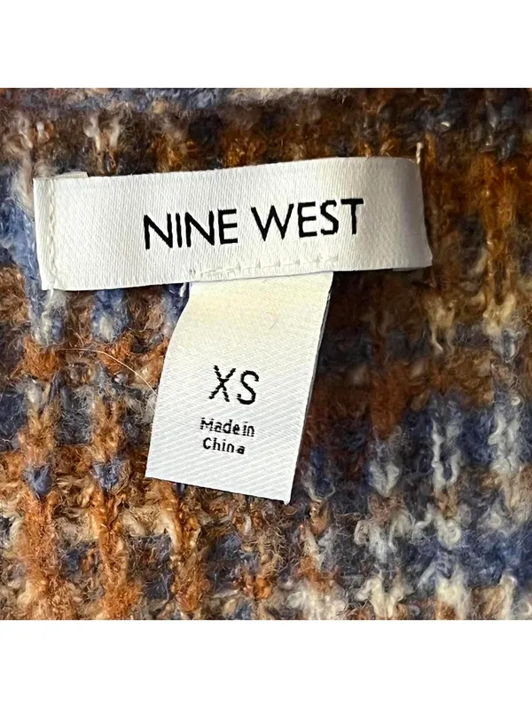 Vintage Y2K Boho Cottagecore Nine West Chunky Wrap Knit Sweater Size XS 🤎 - Image 7
