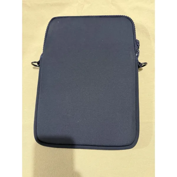 Dagne Dover 12" Navy Blue Neoprene crossbody bag for iPad/mini Laptop *No Strap* - Image 3