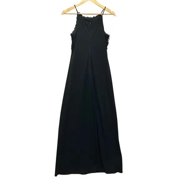 Betsy And Adam Women Maxi Gown 10 Black Lace Bodice Sleeveless Formal Evening‎ - Image 2
