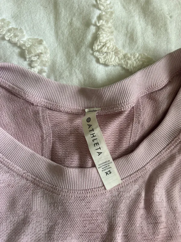 Pink Camo Athleta Long Sleeve - Image 2