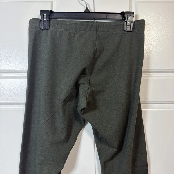 Nike Leggings Womens Large Green Sportswear Leg-A-See Logo 905115-383 - Image 8