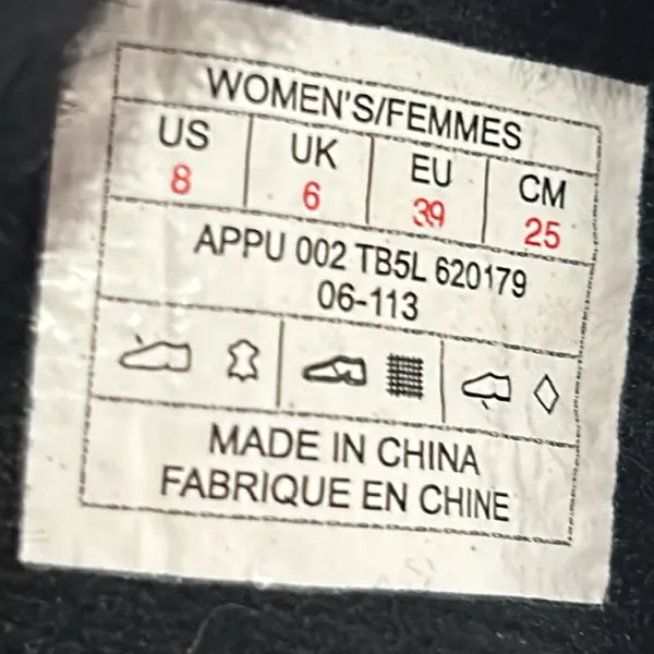 The North Face 620179 Abby III Insulated Winter Boot Leather Women's Size 8. - Image 12