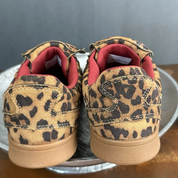 Streetwear Edgy Steve Madden Women Madrid Leopard Sneaker Size 7.5 Bujee Glam - Image 4