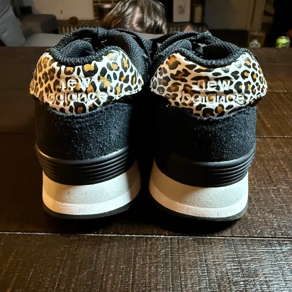 New Balance 515 v3 Sneakers Women 6 Black Leopard WL515AH3 Animal Print Shoes - Image 7
