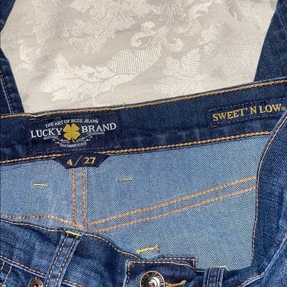 Lucky‎ brand women’s Dayton sweet n low bootcut jeans size 4 - Image 7