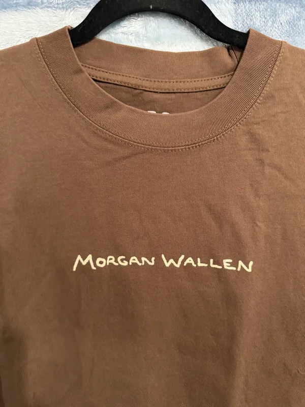 Morgan Wallen I'm The Problem Brown Graphic T-Shirt - Image 2