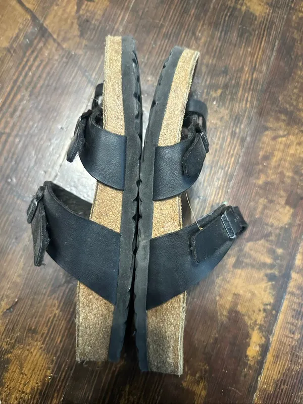 Birkenstock Mayari black ortho arch support cork 9/40 sandals - Image 4