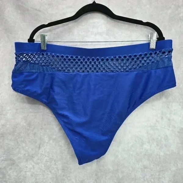 Blue Swimsuit Swimwear Bikini Bottom‎ Size 4XL - Image 2