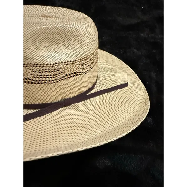 Stetson THUNDER 10X STRAW COWBOY HAT XS S COWGIRL WESTERN - Image 2