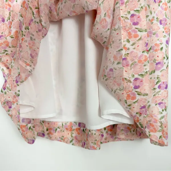Hill House The Grace Nap Dress in Pink Multi Pansy - Image 8
