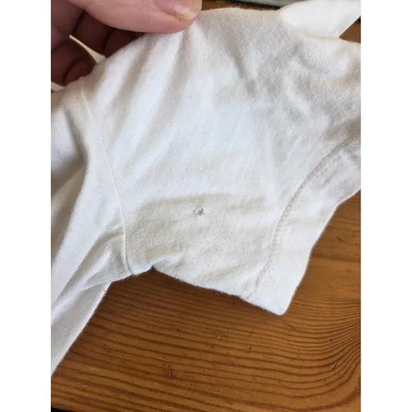English Factory White Shirt Dress Ruffled Waist Pockets Tea Party Yacht Brunch M - Image 12