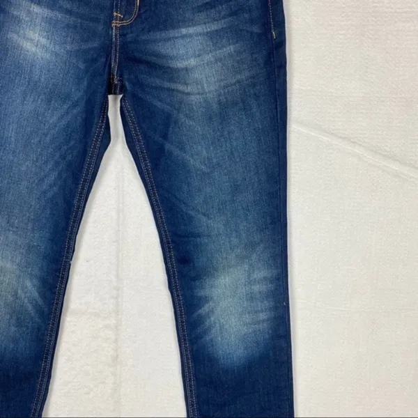 Old‎ Navy Dark Wash Straight Leg Boyfriend Jean - Image 4